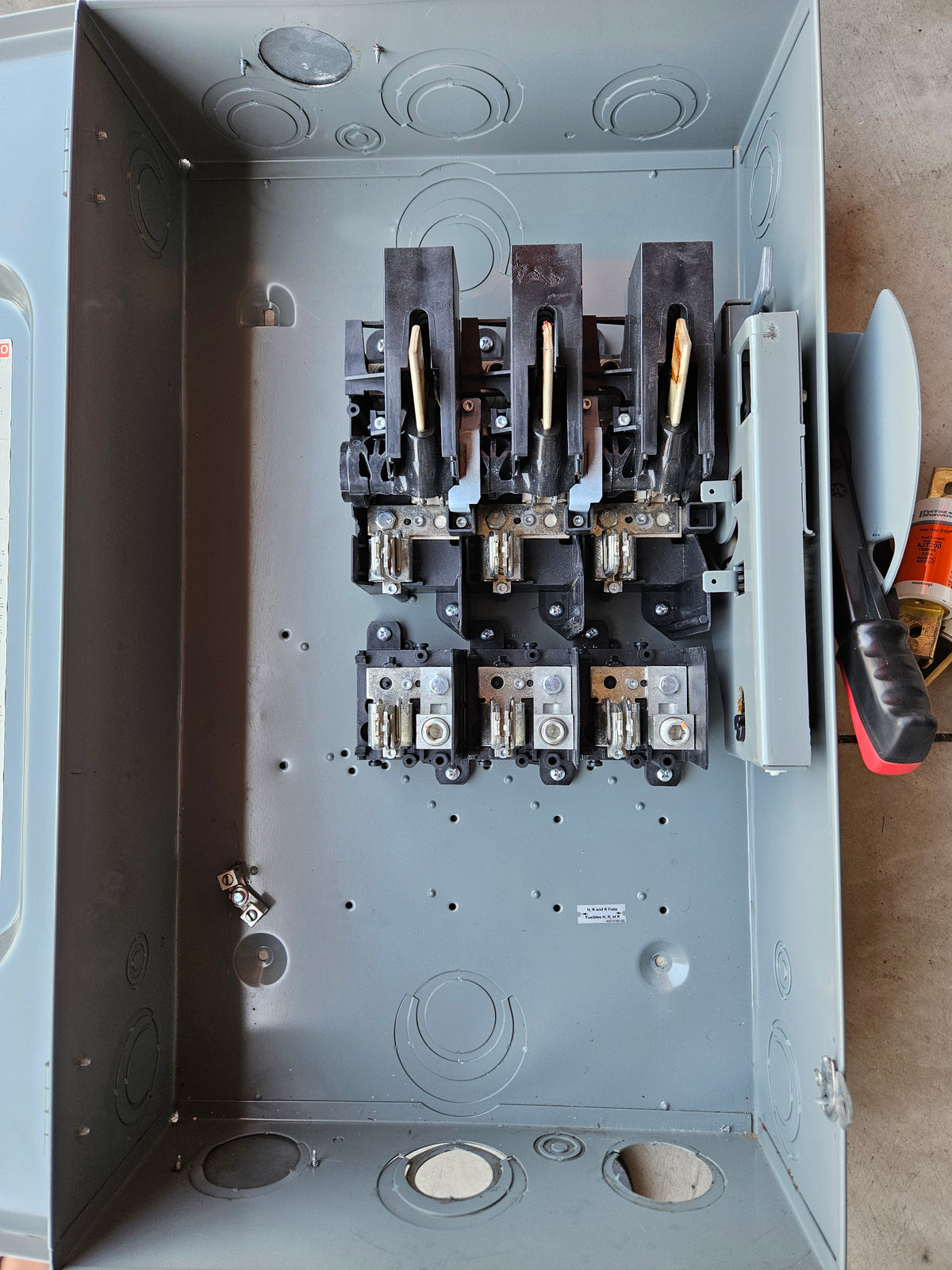Low Code Safety Switch Example CH364- 200Amp , 600V ,Square D Safety Switch