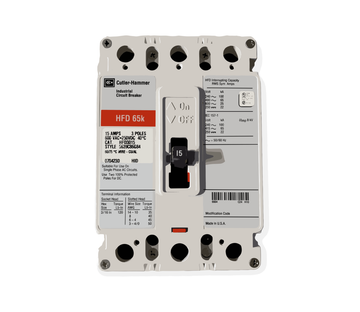 HFD3015 - EATON MOLDED CASE CIRCUIT BREAKER